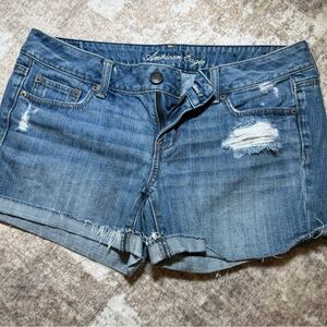 American Eagle Outfitters Blue Denim Shorts